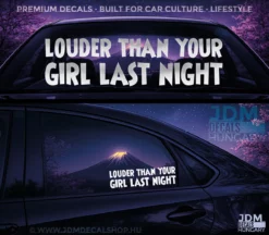 LOUDER THAN – GIRL