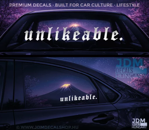 UNLIKEABLE | JDM Decals Hungary