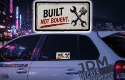 BUILT NOT BOUGHT