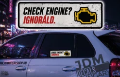 CHECK ENGINE IGNORALD 2