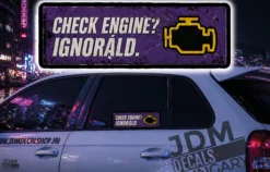 CHECK ENGINE IGNORALD
