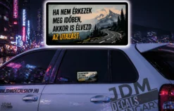 HA NEM ERKEZEK MEG IDOBEN AKKOR IS ELVEZD AZ UTAZAST