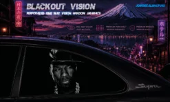 50cent – Blackout Vision™ Perforált One Way Vision Ablakdekor