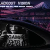 Anonym Game Over – Blackout Vision™ Perforált One Way Vision Ablakdekor