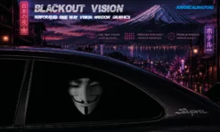 Anonymous 2 – Blackout Vision™ Perforált One Way Vision Ablakdekor