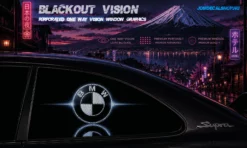 BMW – Blackout Vision™ Perforált One Way Vision Ablakdekor