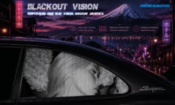 BTCH 2 – Blackout Vision™ Perforált One Way Vision Ablakdekor