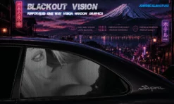 BTCH TITS 2 – Blackout Vision™ Perforált One Way Vision Ablakdekor