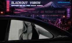 BTCH Tits – Blackout Vision™ Perforált One Way Vision Ablakdekor