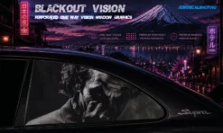 Broken Mind – Blackout Vision™ Perforált One Way Vision Ablakdekor