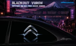 Citroen – Blackout Vision™ Perforált One Way Vision Ablakdekor
