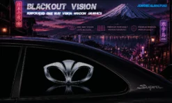 Daewo – Blackout Vision™ Perforált One Way Vision Ablakdekor