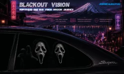 Double Scream 2 – Blackout Vision™ Perforált One Way Vision Ablakdekor