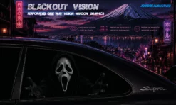 Double Scream 3 – Blackout Vision™ Perforált One Way Vision Ablakdekor