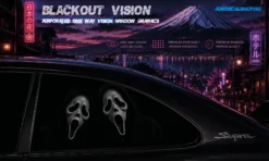 Double Scream 4 – Blackout Vision™ Perforált One Way Vision Ablakdekor