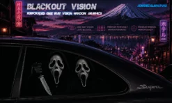 Double Scream 6 – Blackout Vision™ Perforált One Way Vision Ablakdekor