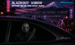 Friday 13 1 – Blackout Vision™ Perforált One Way Vision Ablakdekor