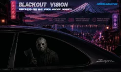 Friday 13 3 – Blackout Vision™ Perforált One Way Vision Ablakdekor