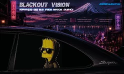 Hype Kid – Blackout Vision™ Perforált One Way Vision Ablakdekor