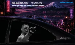 JOHN – Blackout Vision™ Perforált One Way Vision Ablakdekor