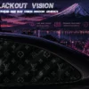 Luxury Noir Loui – Blackout Vision™ Perforált One Way Vision Ablakdekor