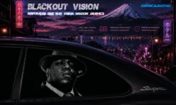 NOTORIOUS – Blackout Vision™ Perforált One Way Vision Ablakdekor