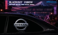 Nissan – Blackout Vision™ Perforált One Way Vision Ablakdekor