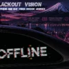 Offline – Blackout Vision™ Perforált One Way Vision Ablakdekor