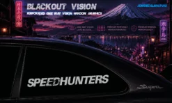 Speedhunters – Blackout Vision™ Perforált One Way Vision Ablakdekor