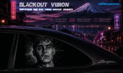 Static Mind – Blackout Vision™ Perforált One Way Vision Ablakdekor