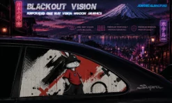 Street Rebel – Blackout Vision™ Perforált One Way Vision Ablakdekor