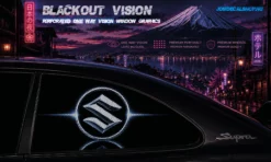 Suzuki – Blackout Vision™ Perforált One Way Vision Ablakdekor