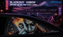 The Final Card – Blackout Vision™ Perforált One Way Vision Ablakdekor