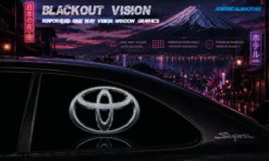 Toyota – Blackout Vision™ Perforált One Way Vision Ablakdekor