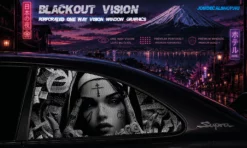Trap Queen – Blackout Vision™ Perforált One Way Vision Ablakdekor