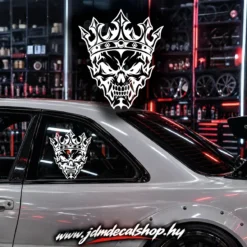 Skull Crown Face Decals #1
