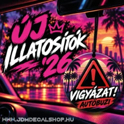 Vigyázat Autóbuzi - ILLATOSÍTÓ '26